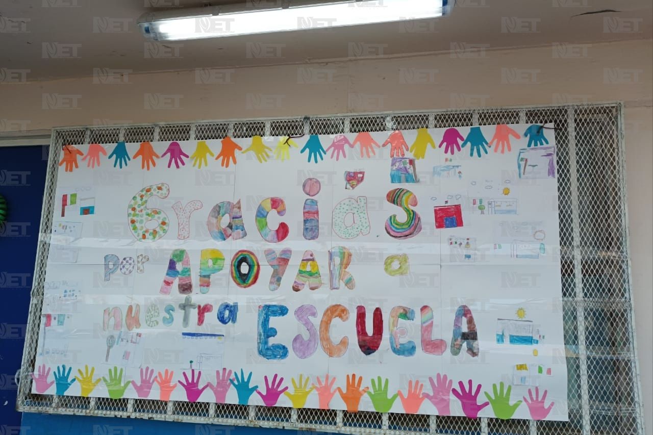 Agradecen mejoras en primaria Guadalupe Victoria