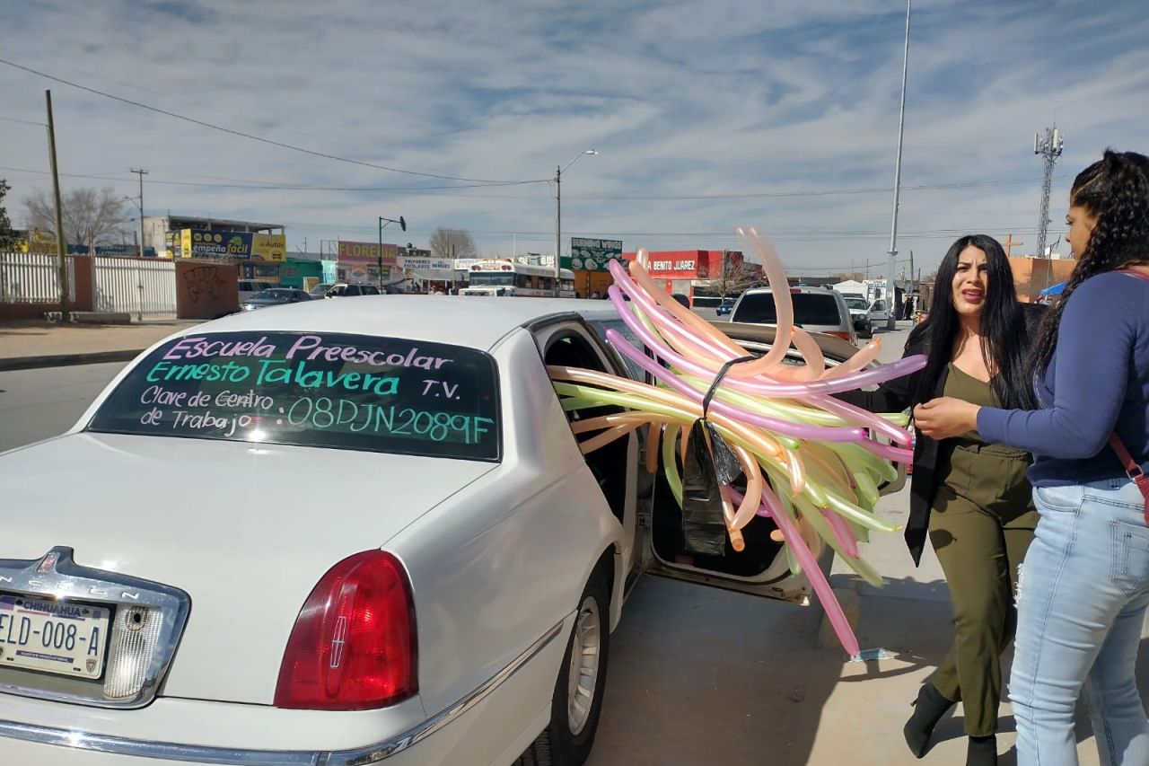 Con caravana promueven preinscripciones en el suroriente de Juárez