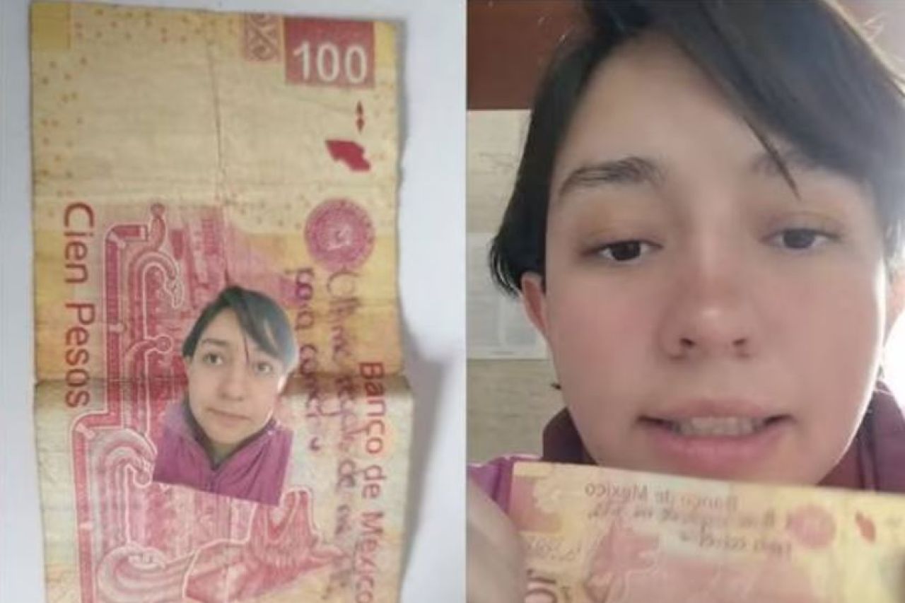 Video: Busca regresar billete de 100 pesos por emotivo mensaje en él