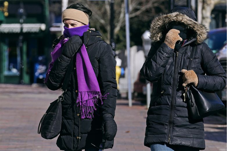 Azotan temperaturas peligrosamente frías al noreste de EU