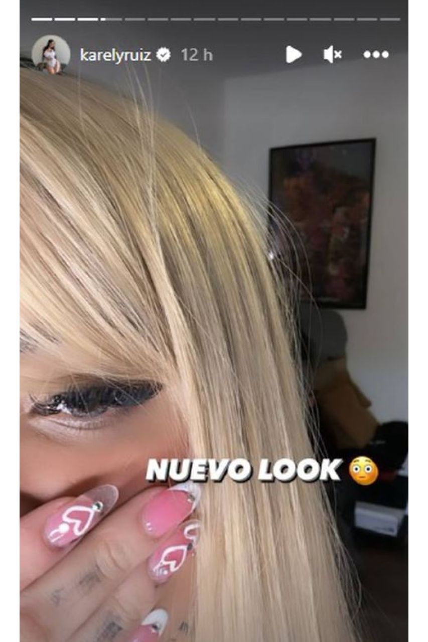 Se hace Karely Ruiz cambio de look 'extremo'