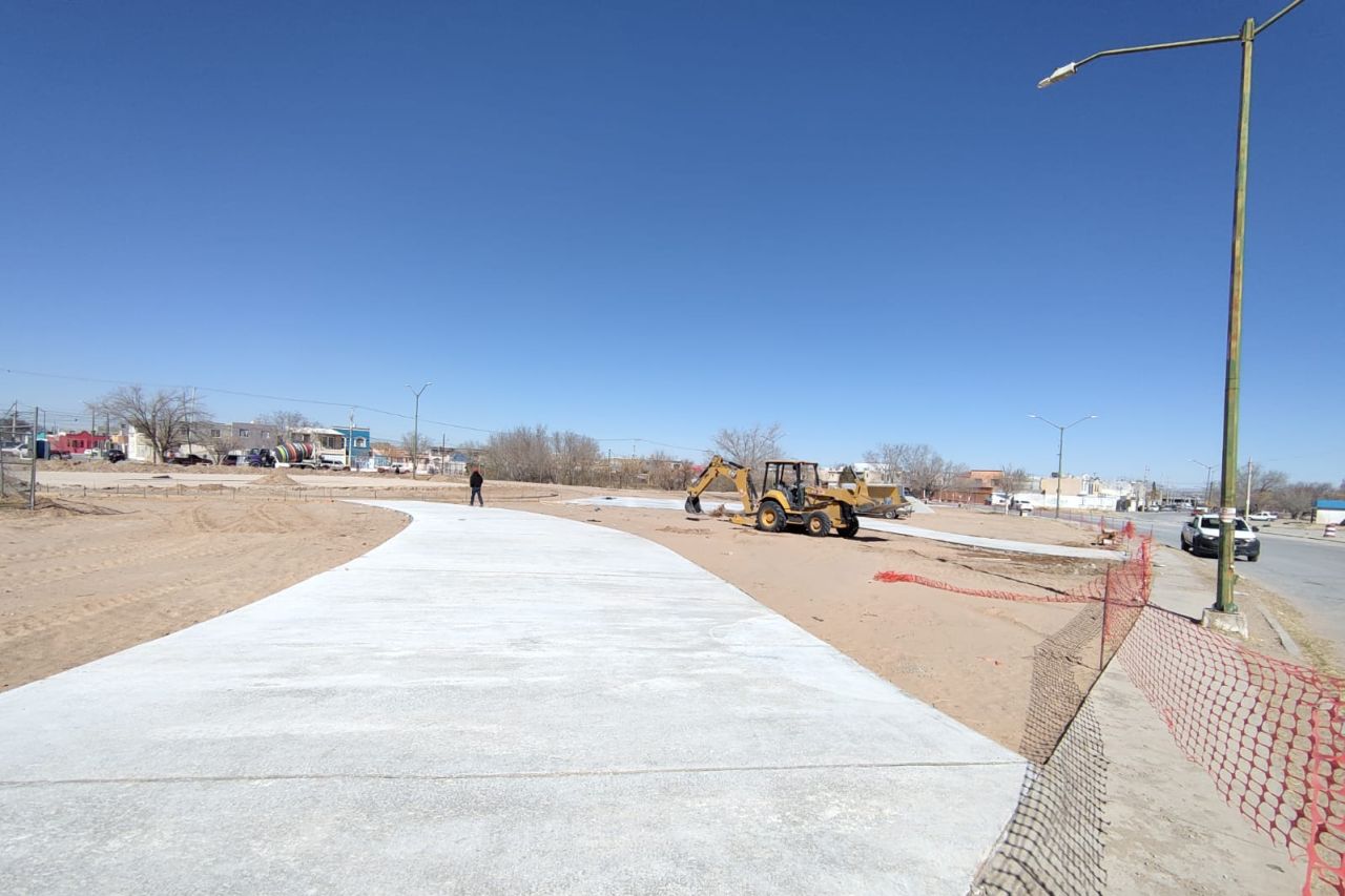 Construyen 7 parques en Ciudad Juárez