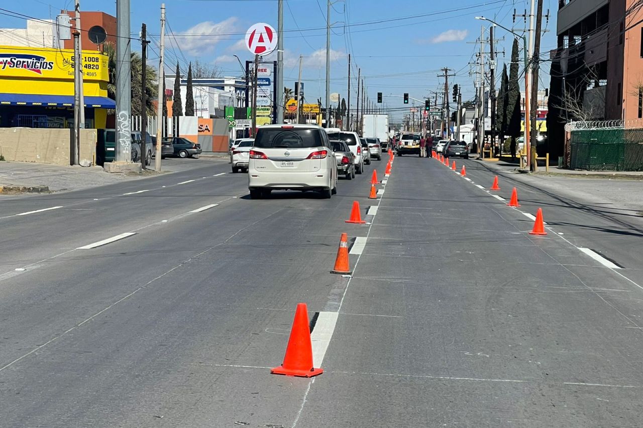 Exhortan a tener precaución al conducir sobre Plutarco Elías Calles