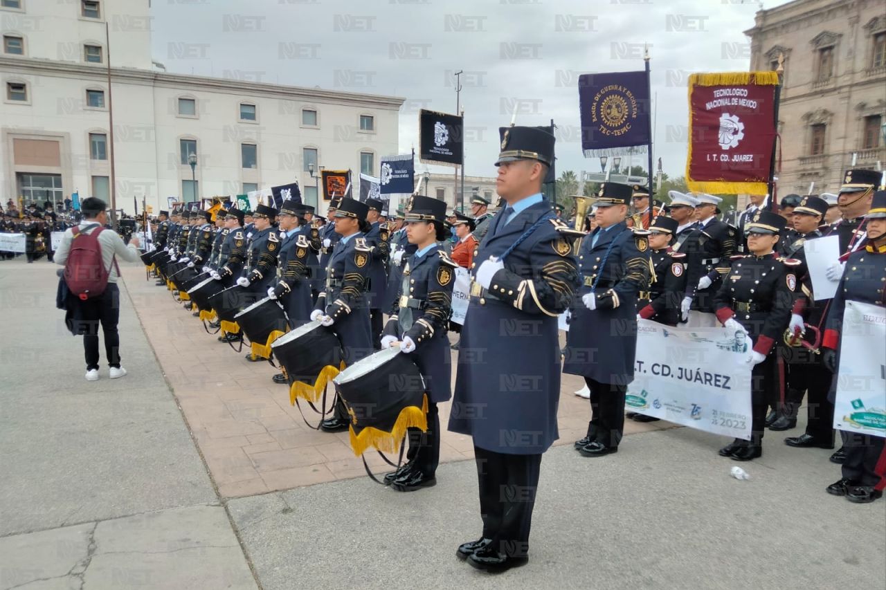 Clausuran Evento Nacional de Escoltas y Bandas de Guerra del TecNM