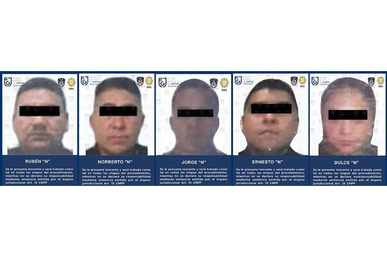 Capturan a 5 policías en activo de la CDMX por secuestro exprés