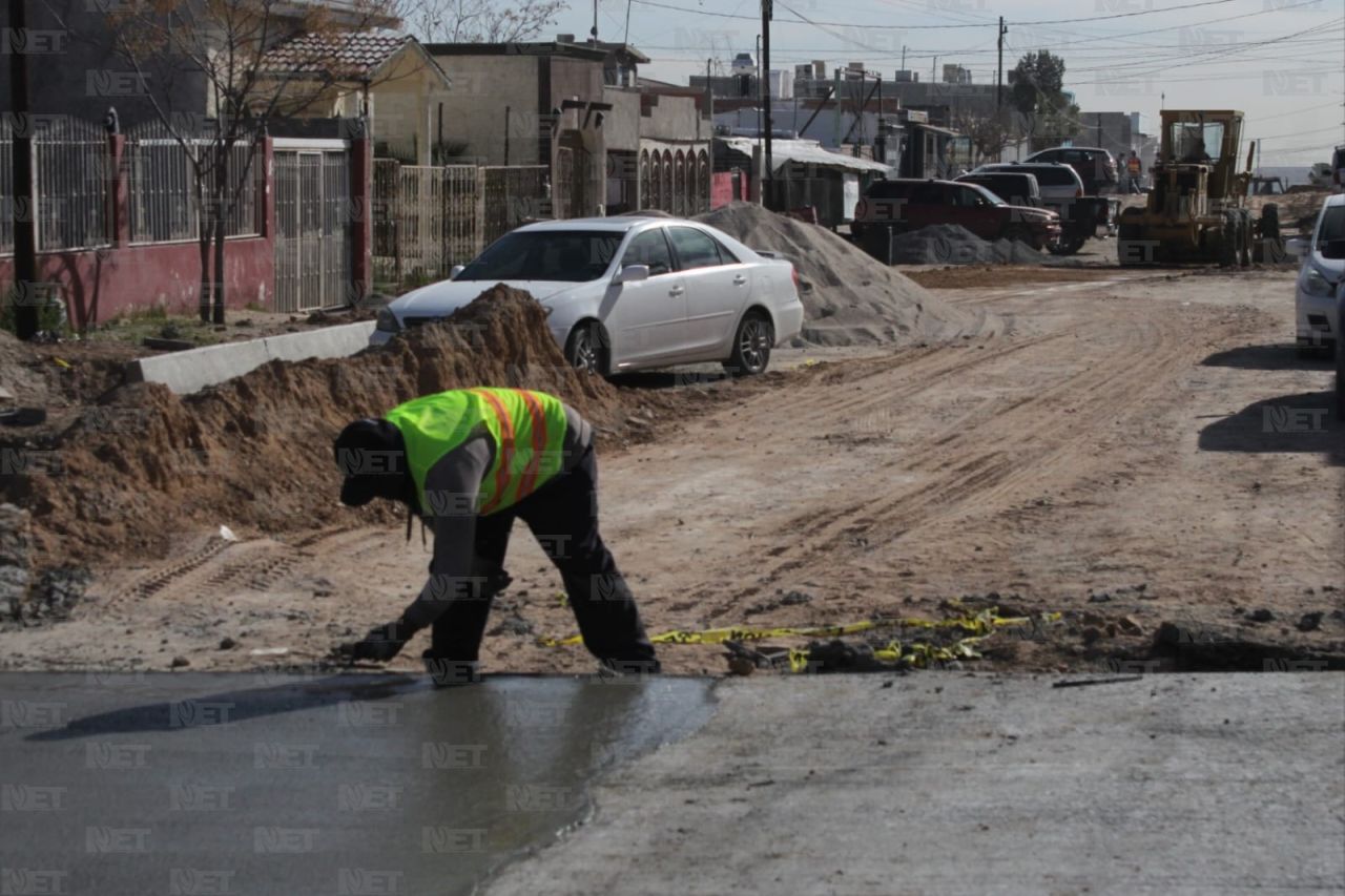 Pavimentarán estas 26 calles este año