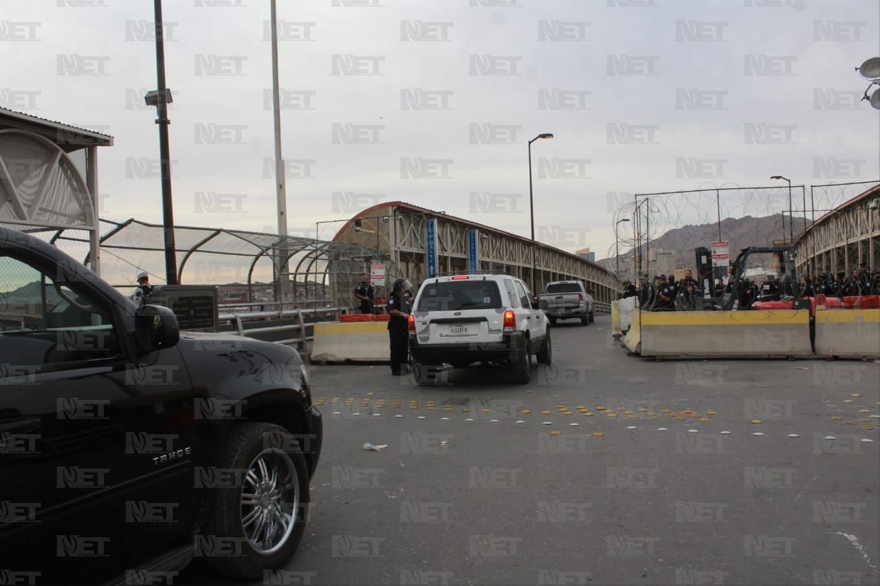 Reabren Circulación Vehicular En Puente Paso Del Norte