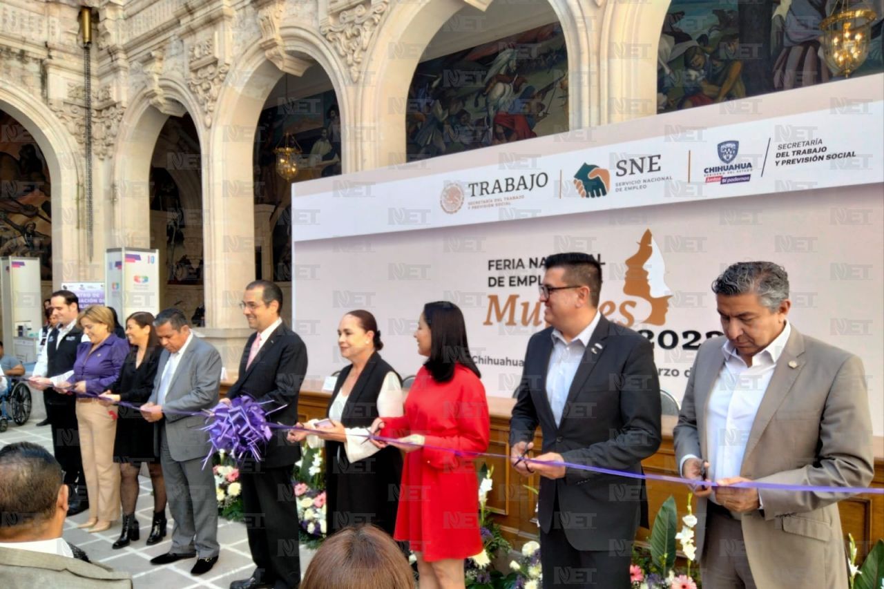 Inauguran la Feria Nacional de Empleo de las Mujeres