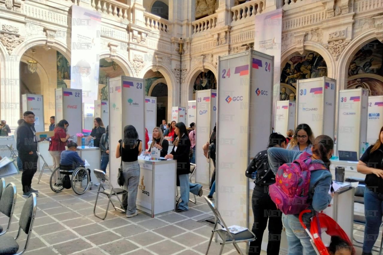 Inauguran la Feria Nacional de Empleo de las Mujeres