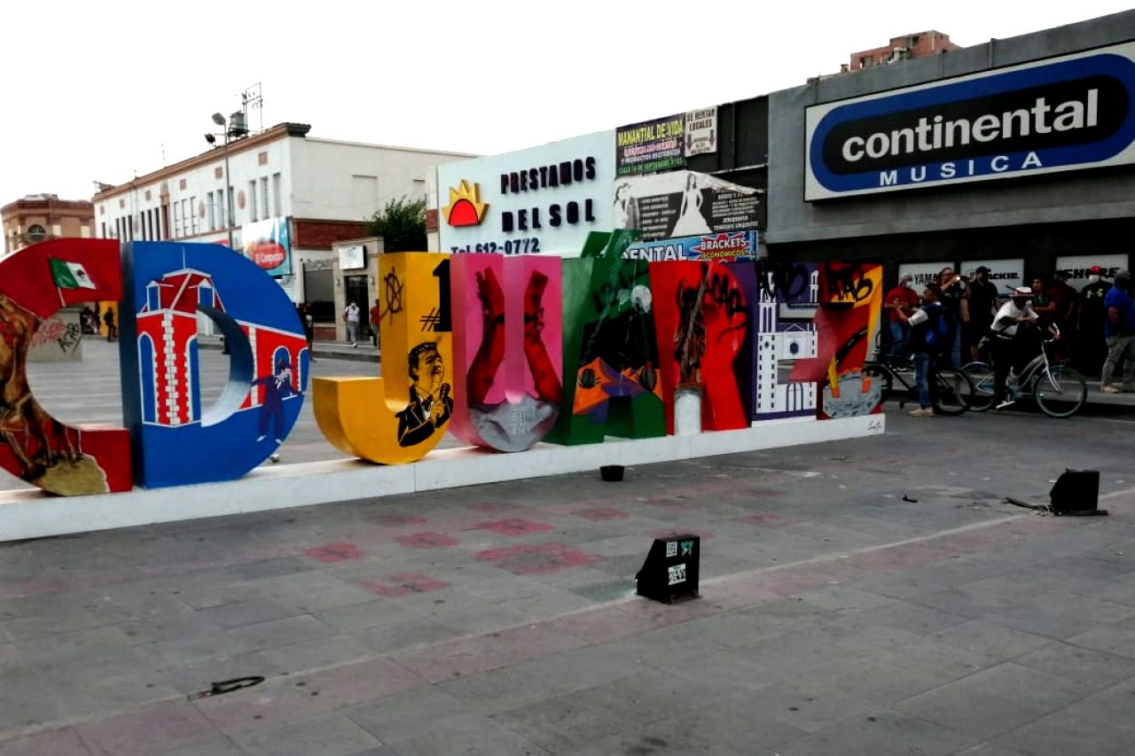 Colocarán nuevas letras de Ciudad Juárez en el Centro