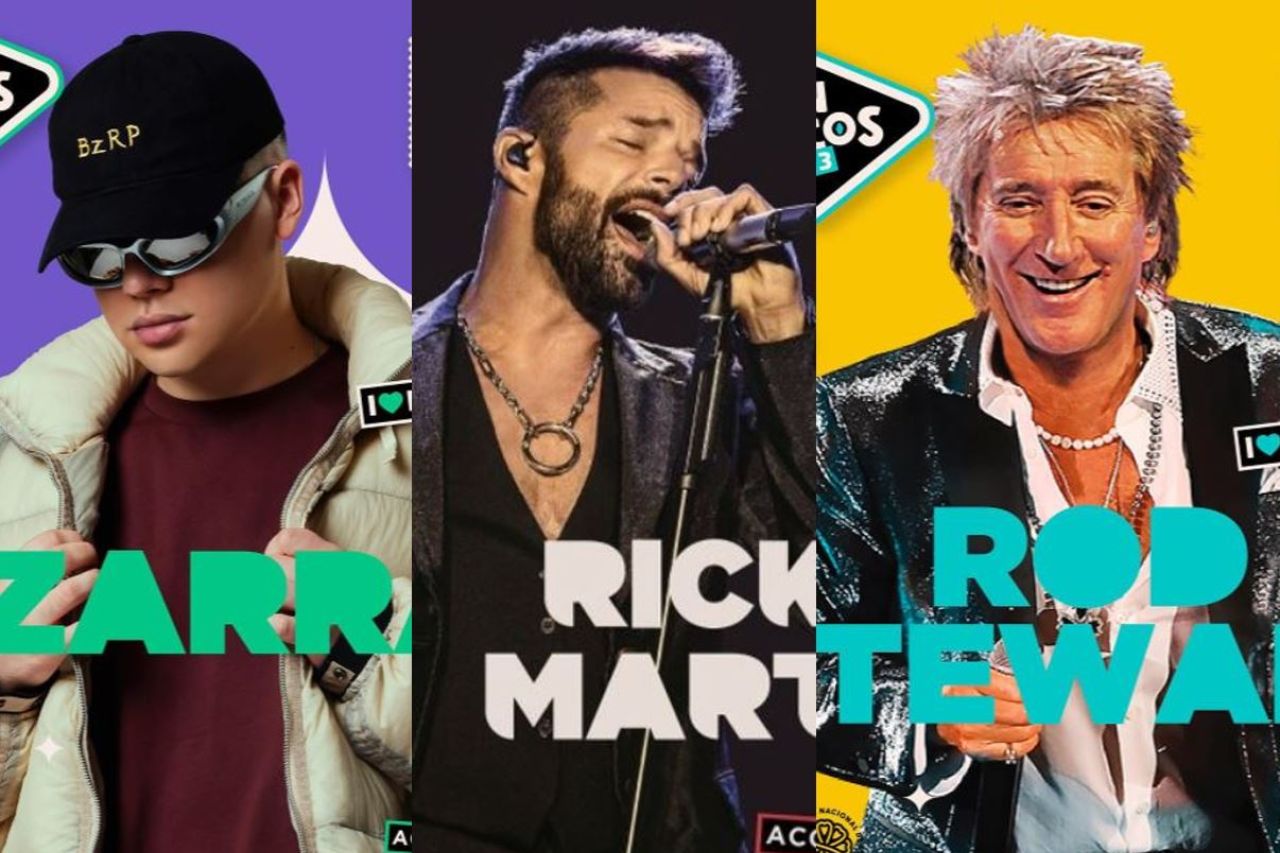 Ricky Martin, Bizarrap y Rod Stewart en la Feria de San Marcos 2023