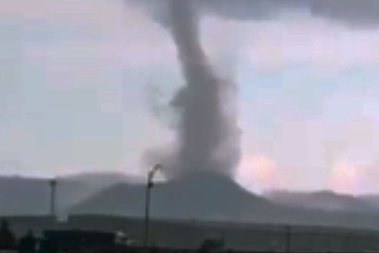 Video: Poderoso tornado aterra a habitantes de San Luis Potosí