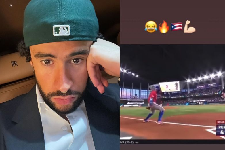 ¡Quedó! Bad Bunny celebró antes de tiempo triunfo de PR ante México