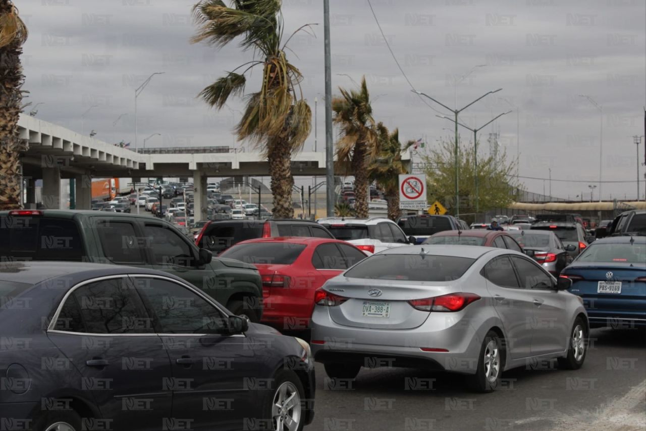 Muere hombre en la fila del puente Libre