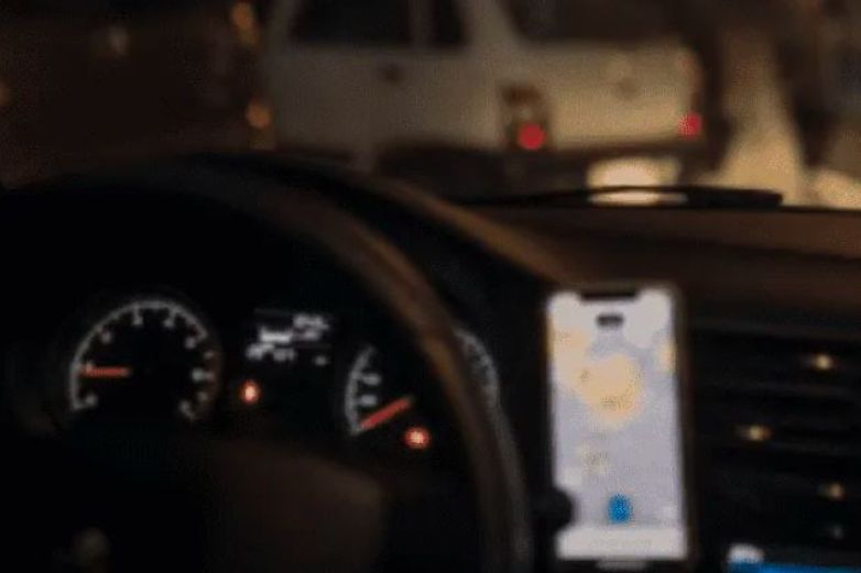 Conductora de Uber subió a un supuesto pasajero fantasma