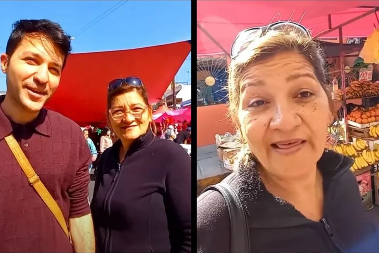 Video: Cubana visita por primera vez un tianguis en México