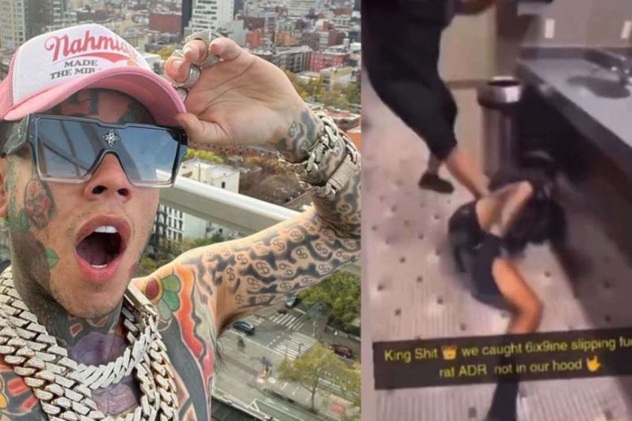 Video: Golpean brutalmente a Takashi 6ix9ine; lo internan de emergencia