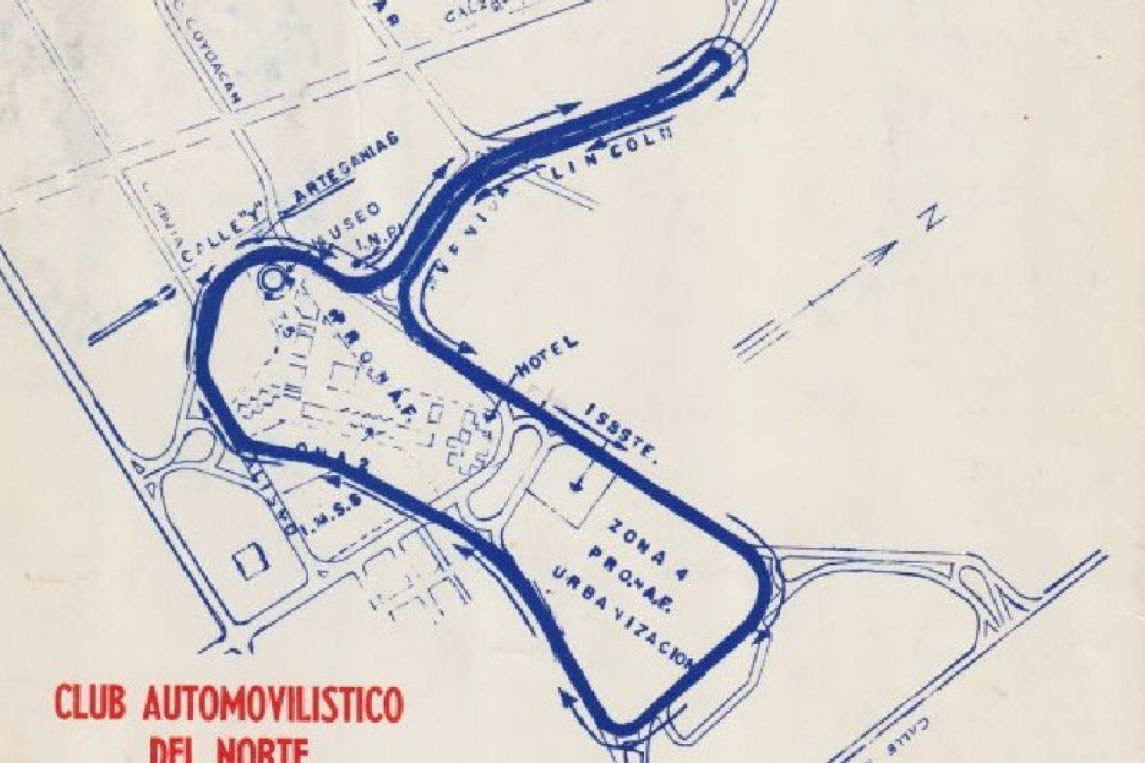 Cuando el Pronaf se convirtió en una pista de carreras en 1965