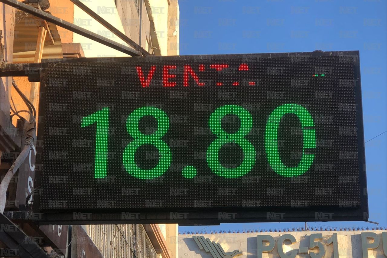 Cotiza dólar en 18.80 pesos