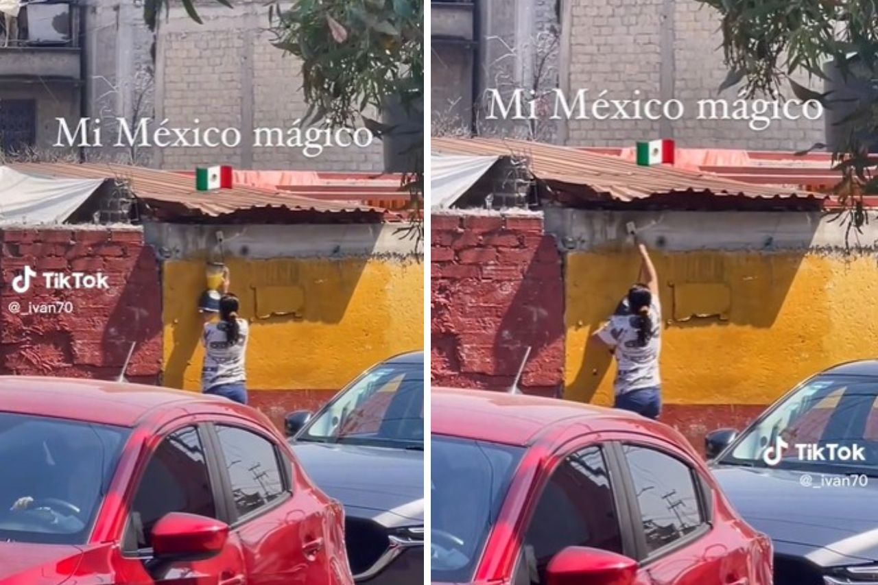 'México mágico'; usa licuadora en conexión que se encontró en la calle