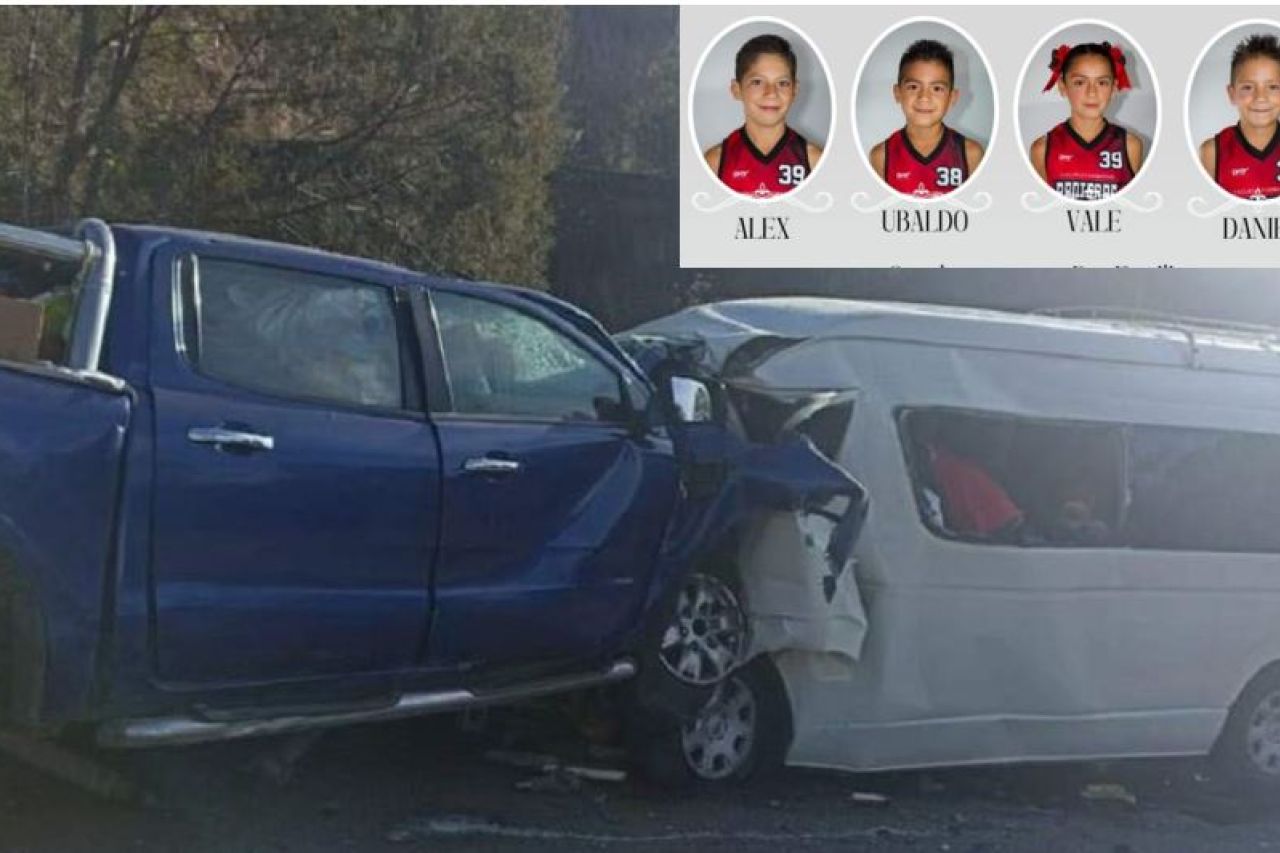 Mueren 4 Niños Basquetbolistas En Accidente En Carretera De Oaxaca