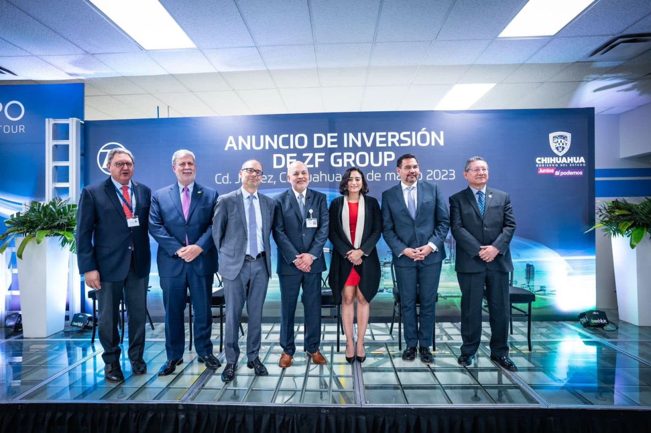 Vehículos eléctricos: Anuncia Grupo ZF inversión de 194 mdd en Juárez