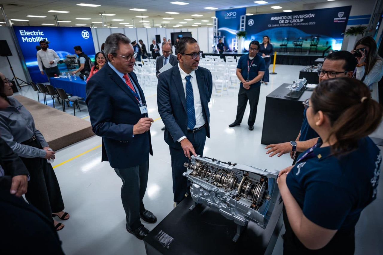 Vehículos eléctricos: Anuncia Grupo ZF inversión de 194 mdd en Juárez