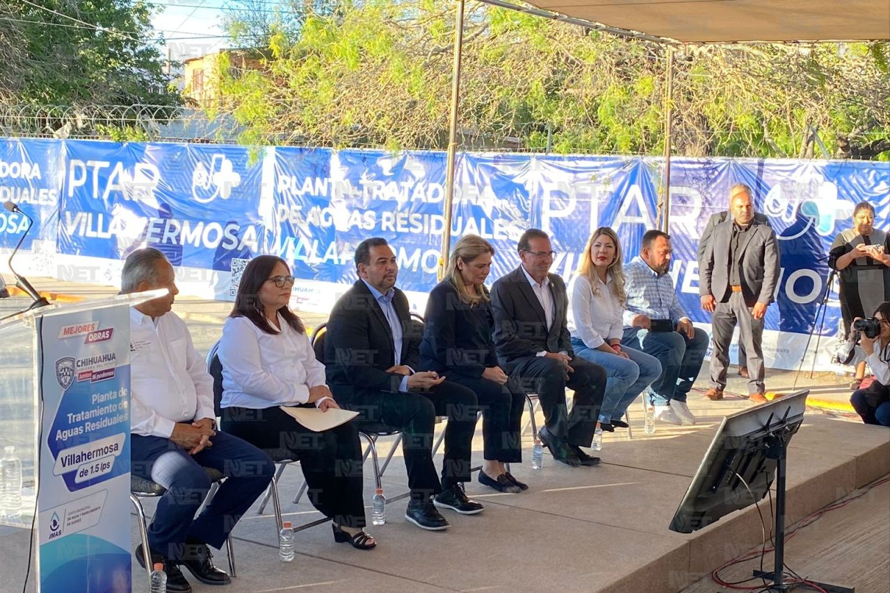 Entrega Estado planta tratadora Villahermosa