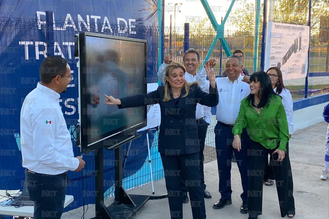 Entrega Estado planta tratadora Villahermosa