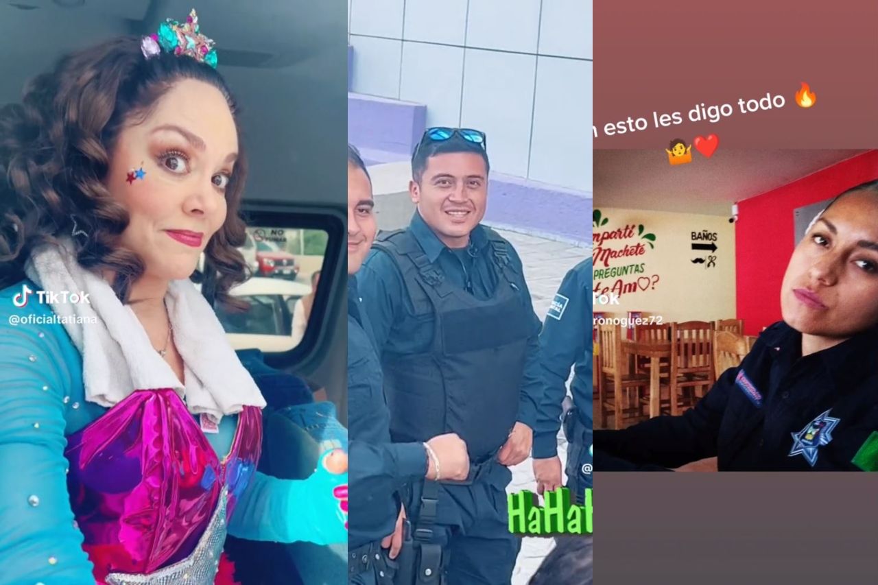 Tatiana se enamora de policía y él le responde con video