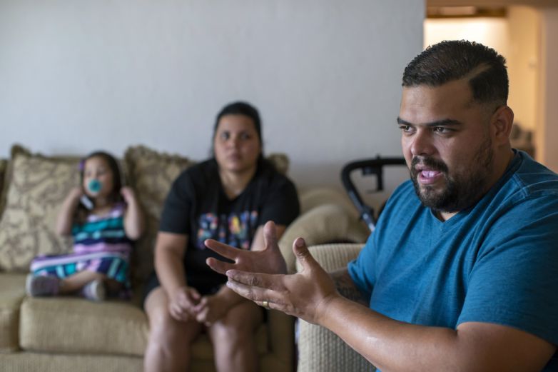 'En la mano de Dios': el viaje de una familia venezolana a EU