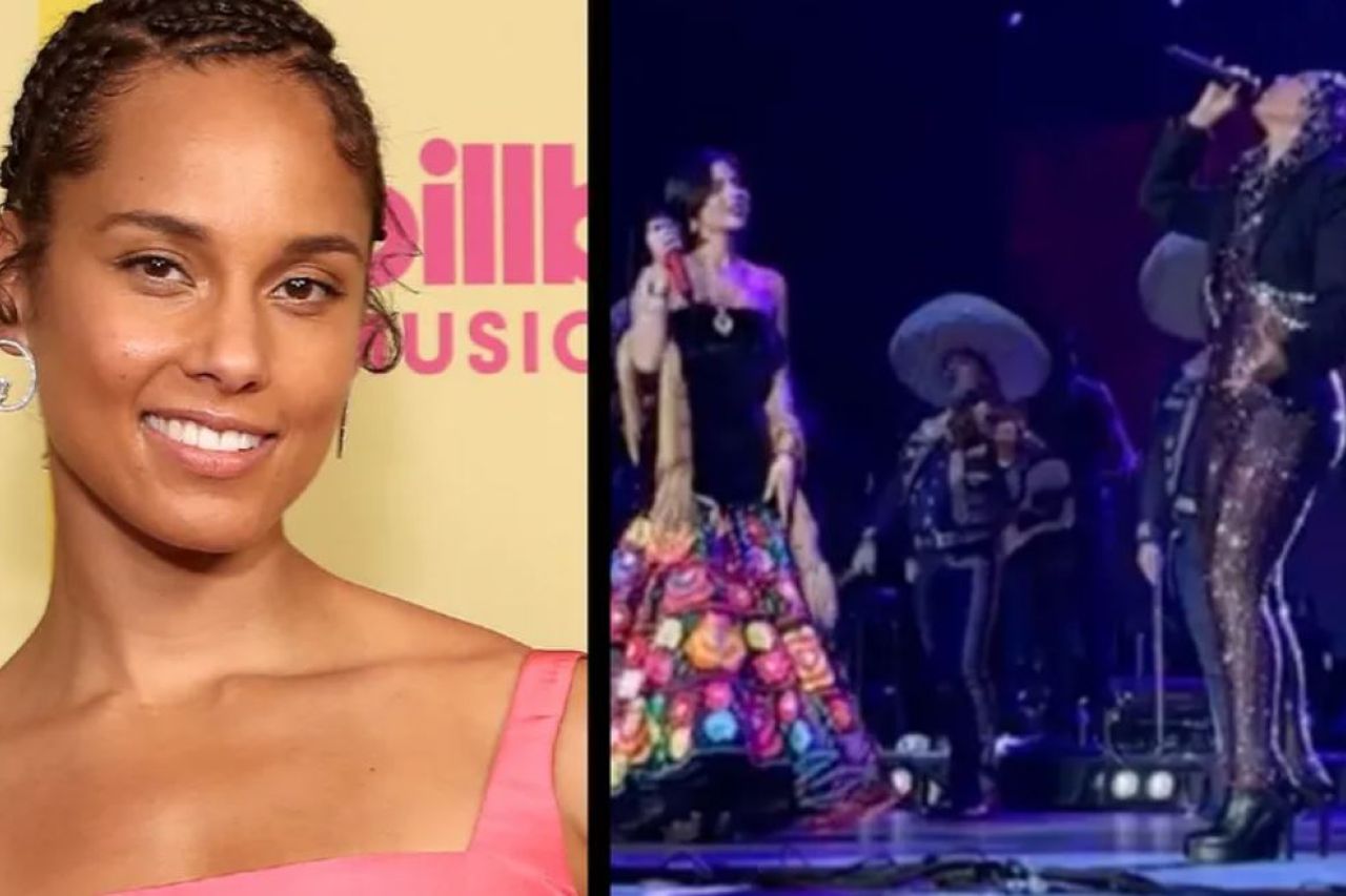 Canta Alicia Keys 'Qué Agonía' junto a Ángela Aguilar