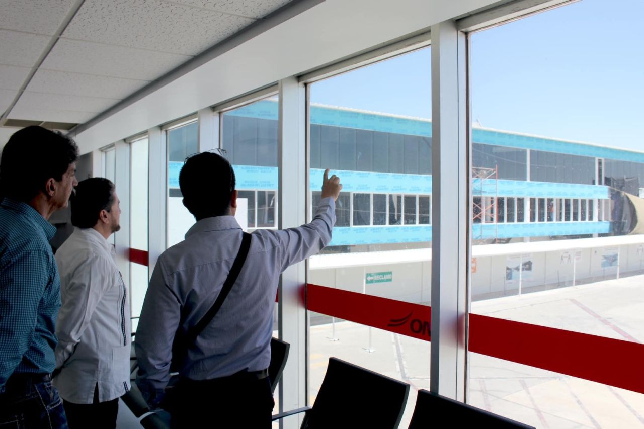 Supervisa Turismo avances en aeropuerto de Ciudad Juárez