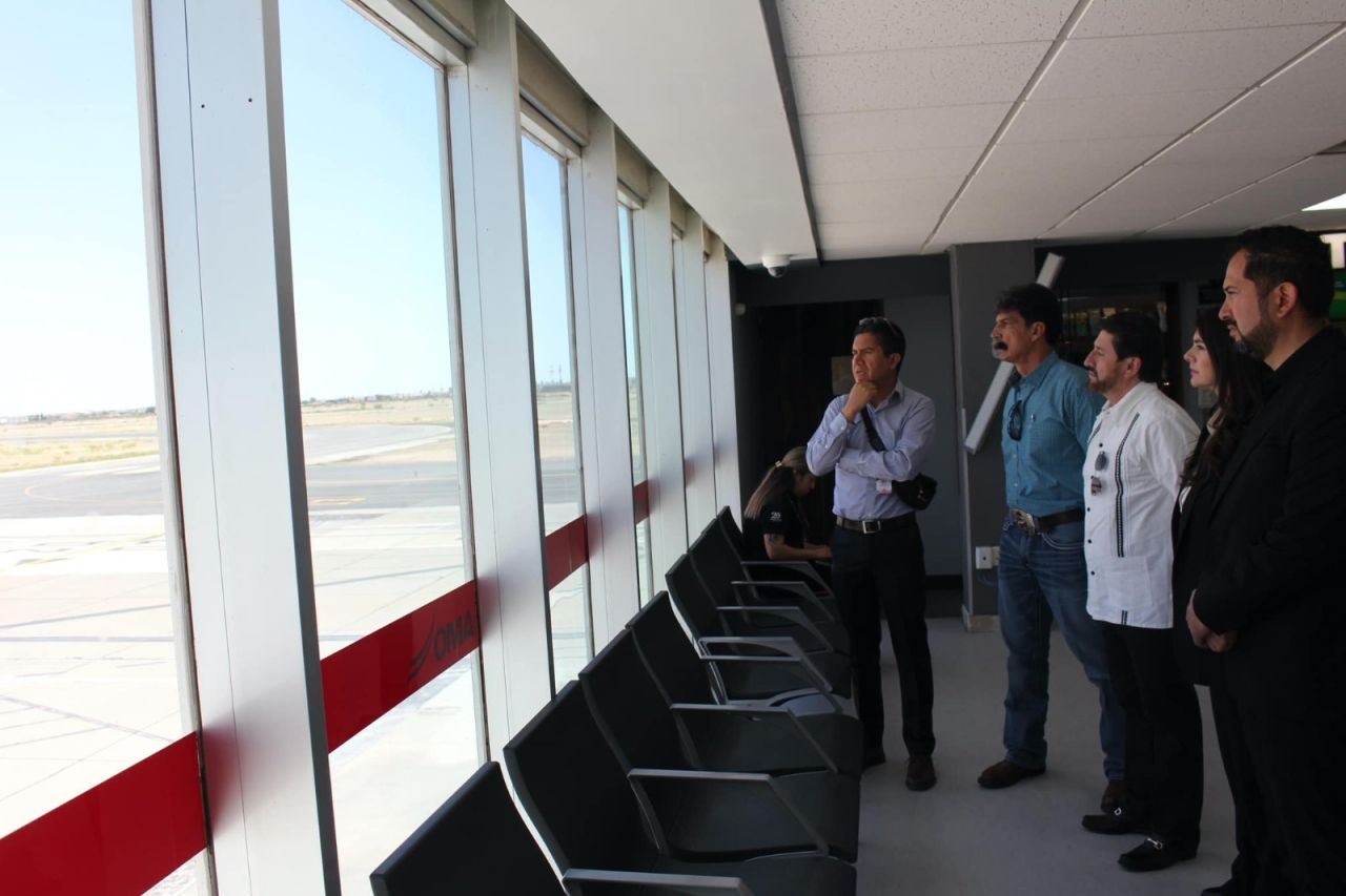 Supervisa Turismo avances en aeropuerto de Ciudad Juárez