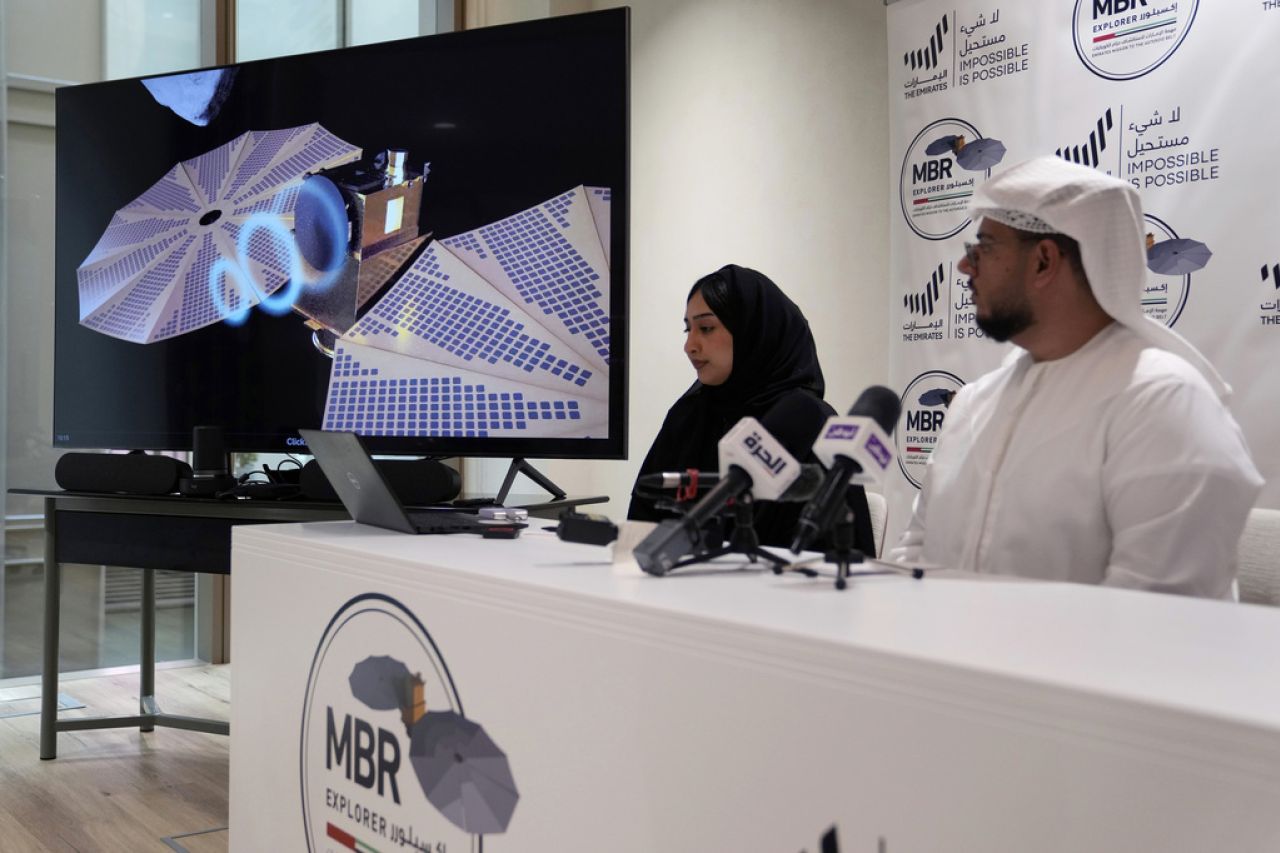 Emiratos anuncia misión al cinturón de asteroides del Sistema Solar