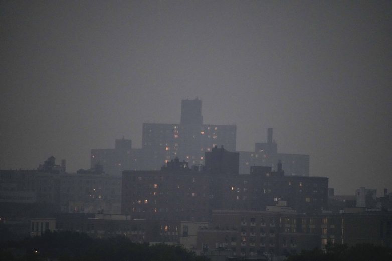 Incendios en Canadá provocan alertas por la calidad del aire en EU