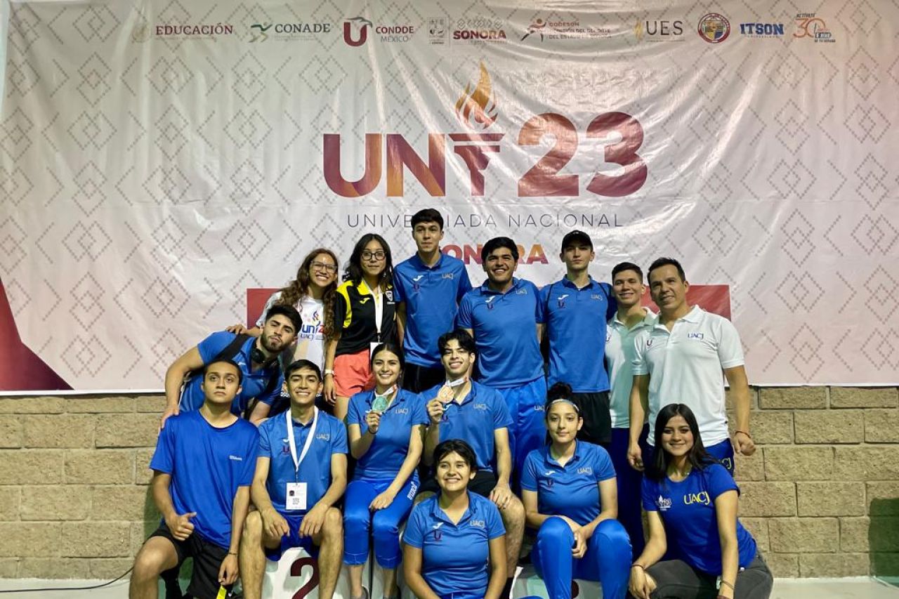 Taekwondoines de la UACJ ganan plata y bronce en Universiada Nacional