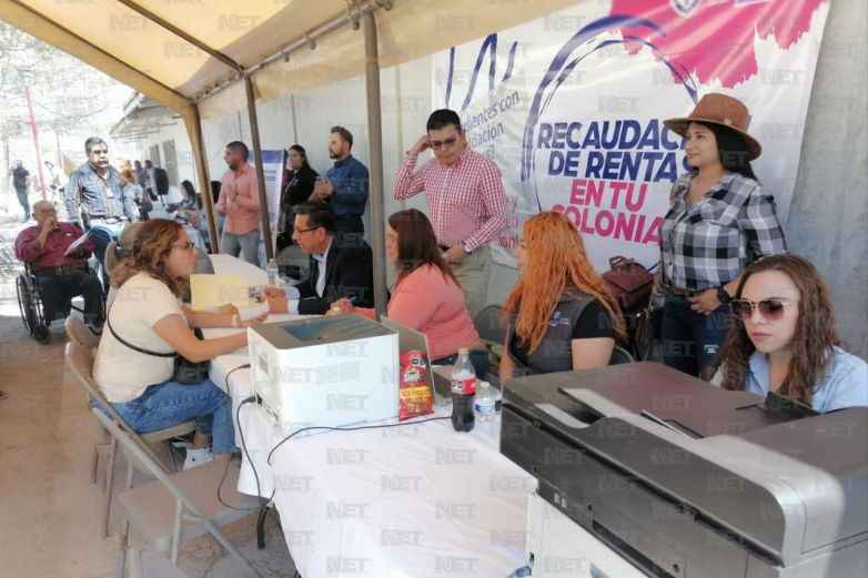 Hoy servicios de Recaudación de Rentas en Juárez Nuevo 