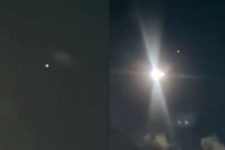 Captan a OVNI en el cielo de Matamoros