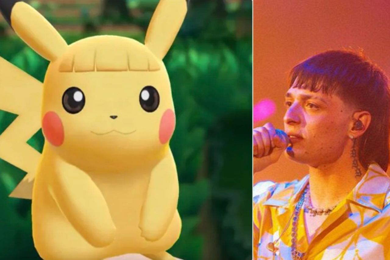 'Compa Pika Pluma'; Pókemon comparte Pikachu con pelo al estilo Peso Pluma