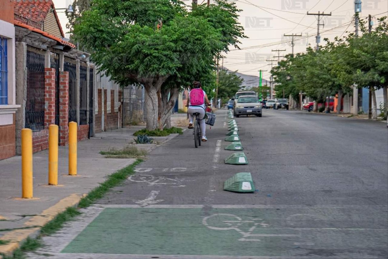 Presentan ciudadanos petición para retirar ciclovía en Juárez