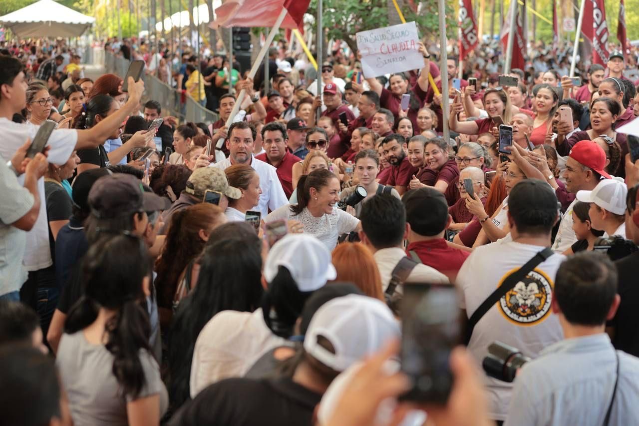 Concluye Claudia Sheinbaum Gira Por El Noroeste Del País