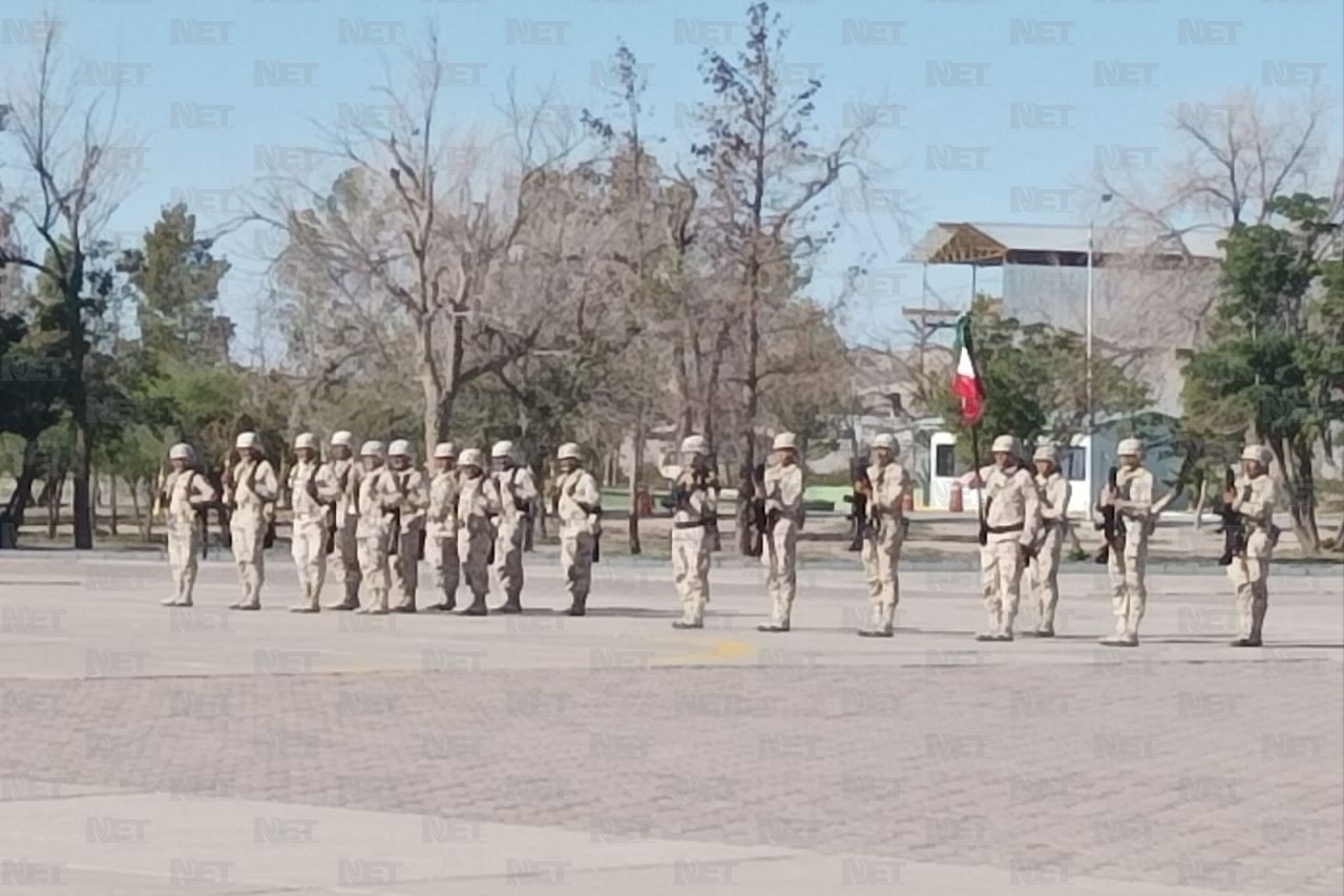 Realizan cambios en mandos de la Guarnición Militar