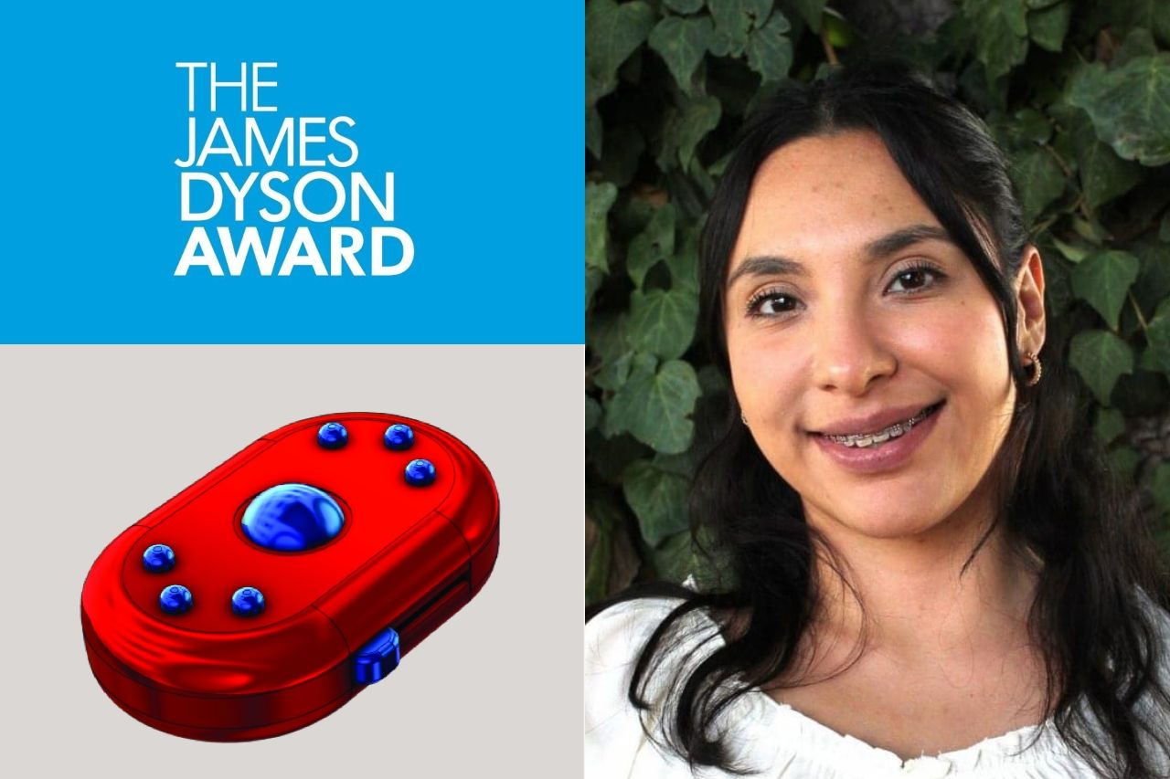 Nominan a joven juarense en James Dyson Award