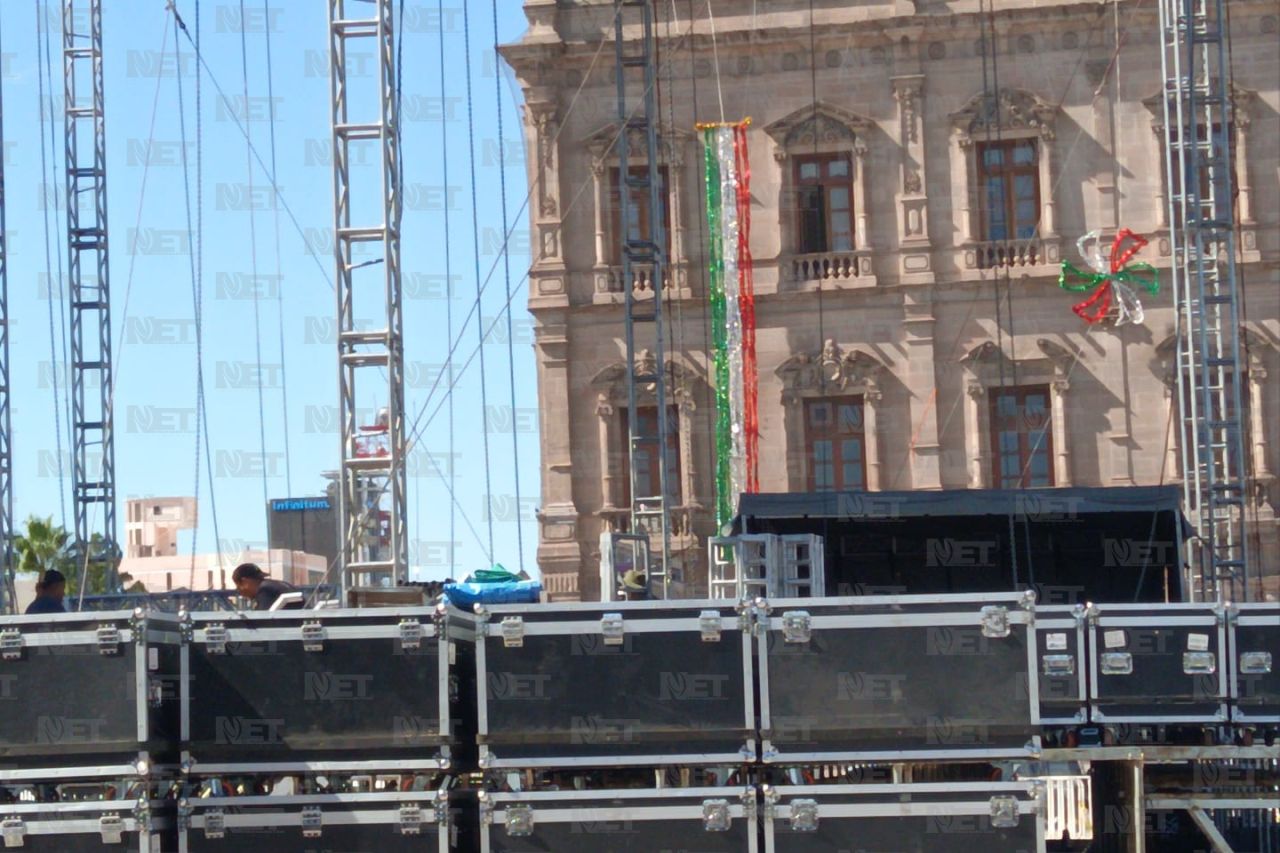 Continúan preparativos para 'El Grito' de Independencia 