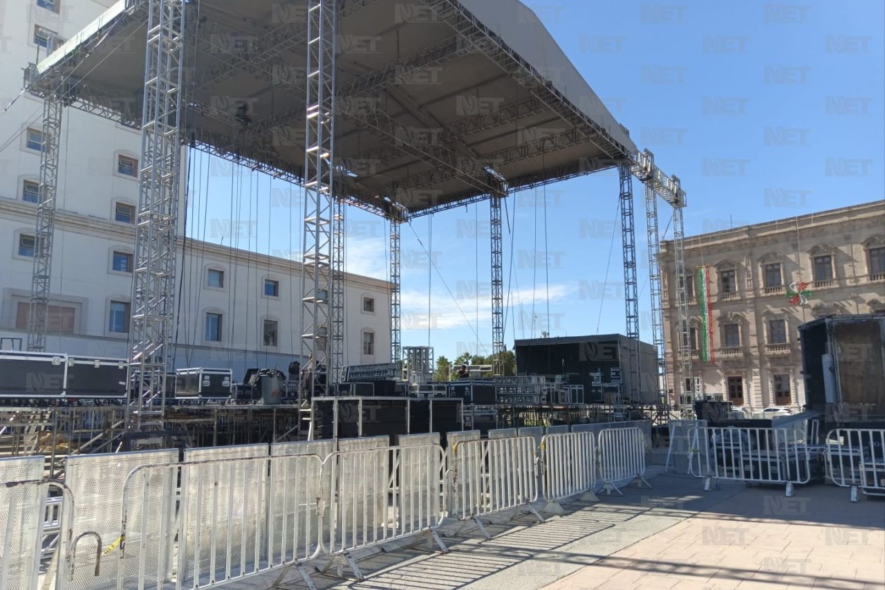 Continúan preparativos para 'El Grito' de Independencia 