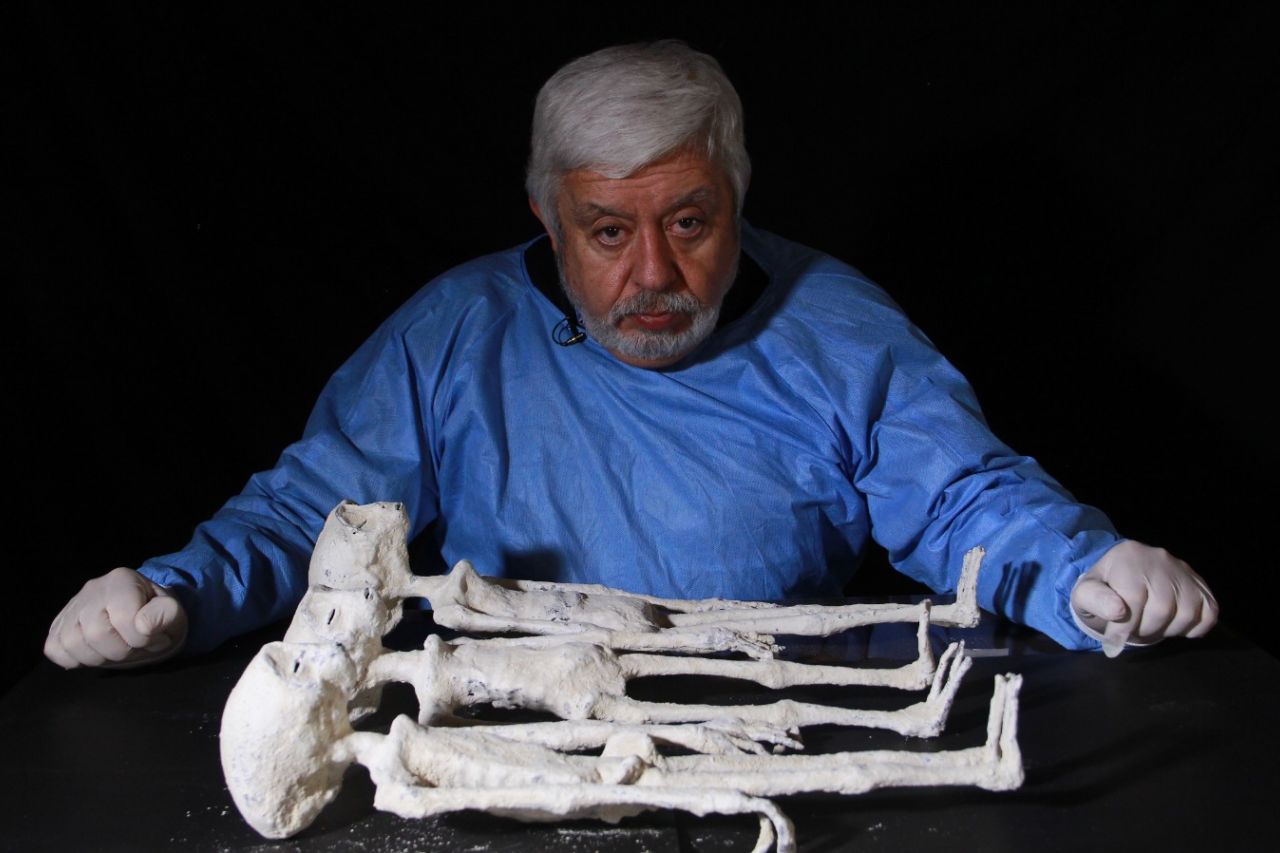 Momias de Nazca: los seres presentados por Maussan en el Congreso
