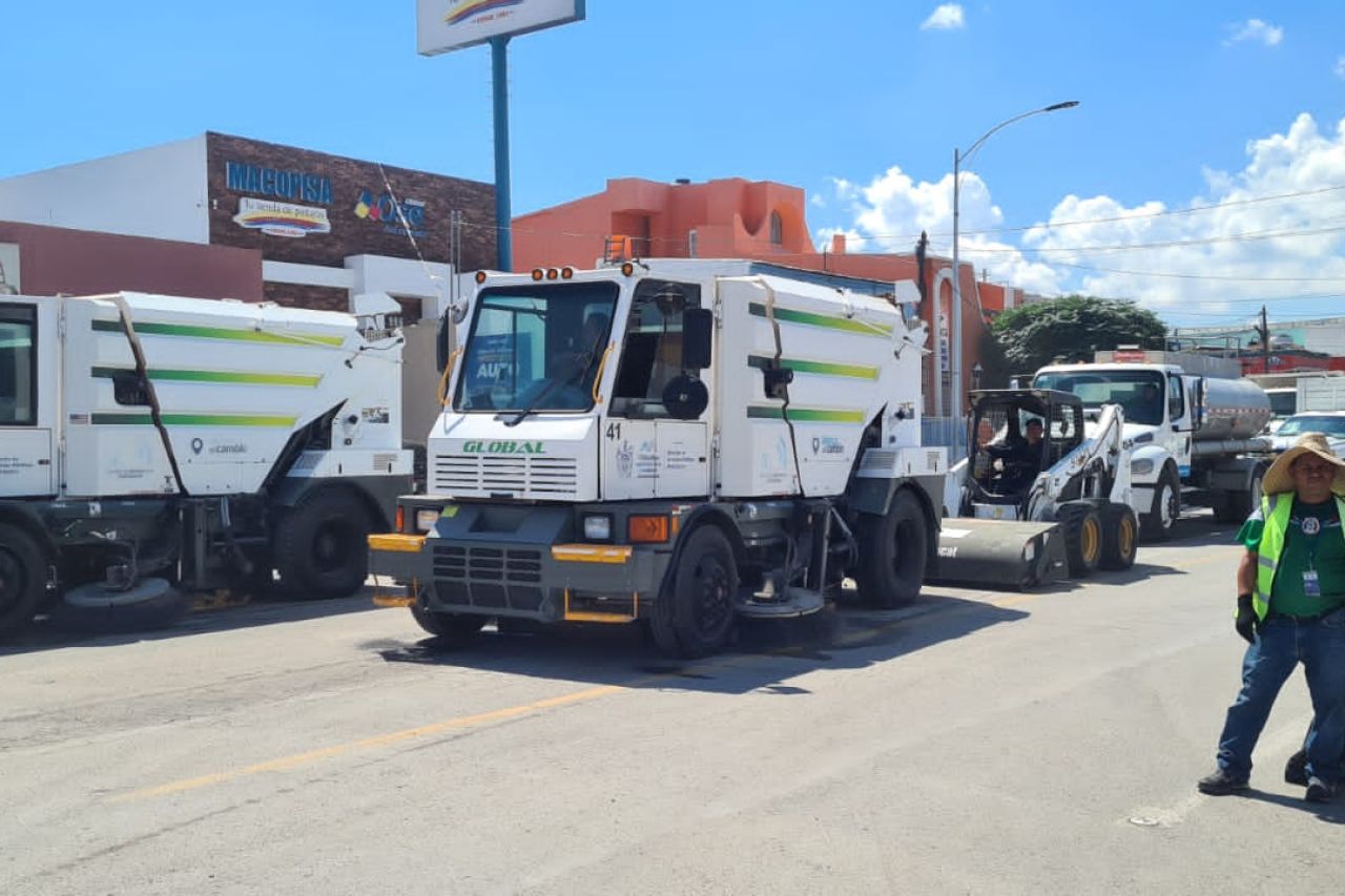 Recogen 15 toneladas de basura tras festejos patrios en Chihuahua