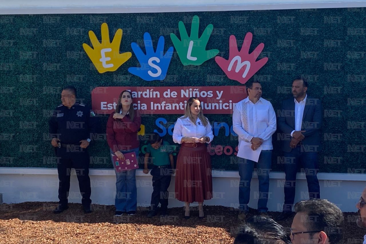 Entregan remodelación de la estancia infantil Eva Sámano
