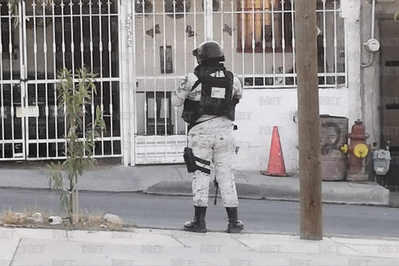 Catean vivienda en la colonia Ángel Trías